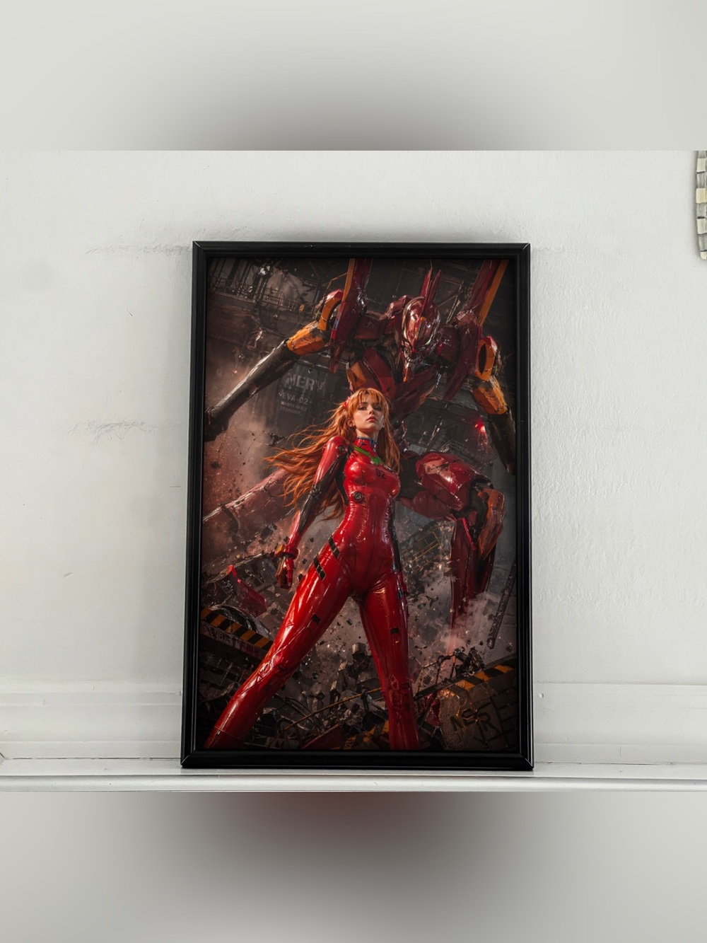 Asuka Langley Evangelion Anime Poster